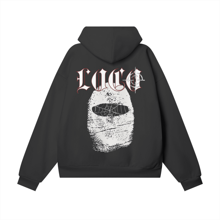 Oversize Heavyweight Bally Loco Fleece Hoodie - 460 GSM