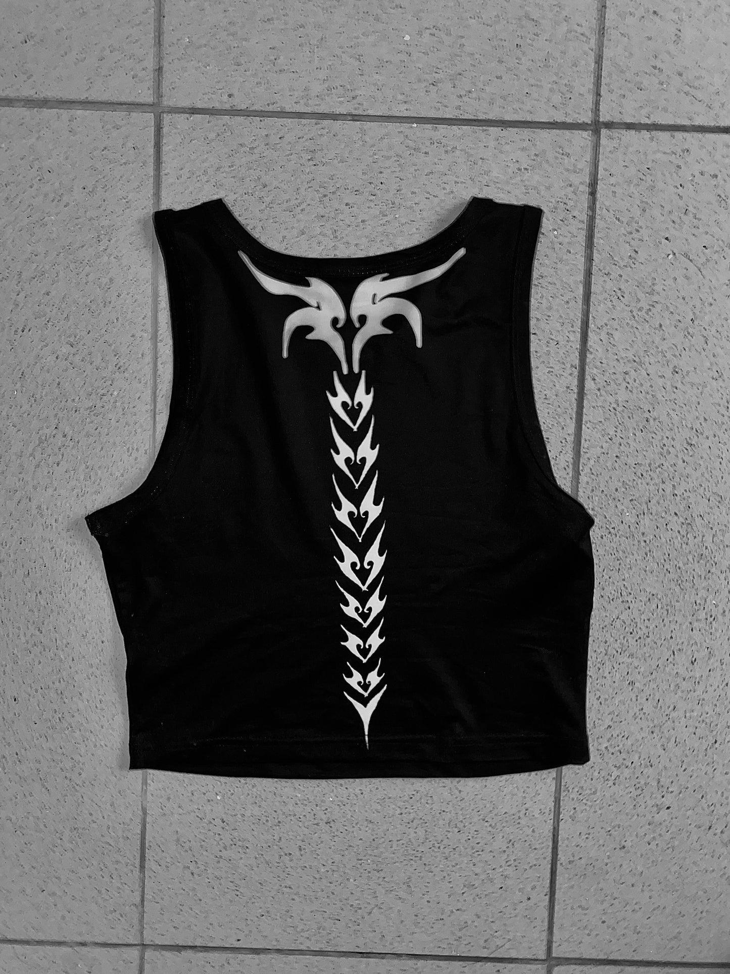 Bone of Heart Tank Top - Unit Loco - Backside