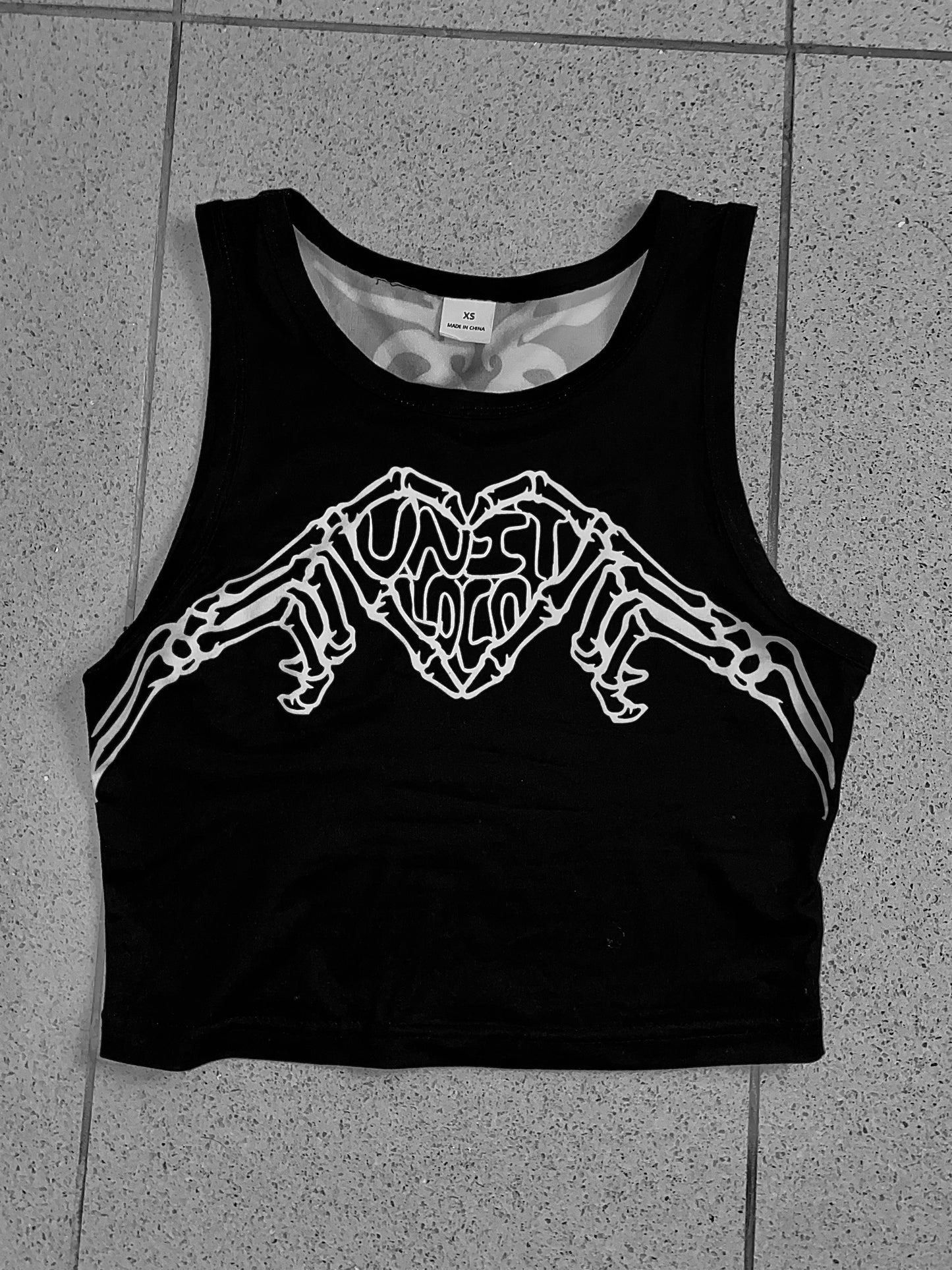 Bone of Heart Unisex Tank Top - Unit Loco