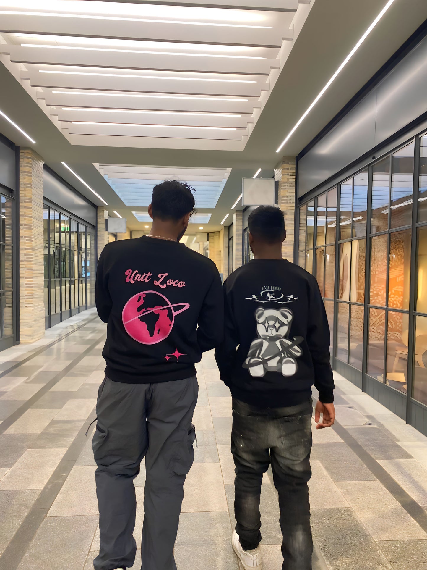 Go Pink Planet Sweatshirt - Backside